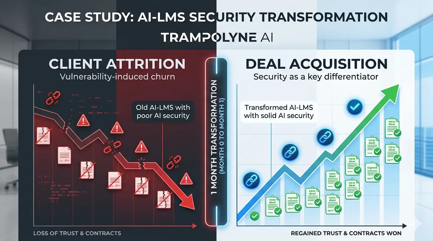HiltLock security dashboard showing vulnerability findings